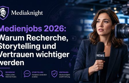 Medienberufe 2026: Wie Glaubwürdigkeit, Rechte und Geschäftsmodelle in der KI-Ära zusammenfinden